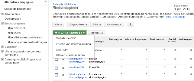 1 flexibele biedstrategien