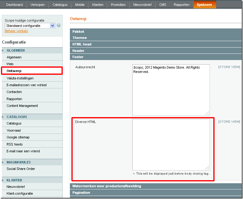 magento-html-code-in-footer
